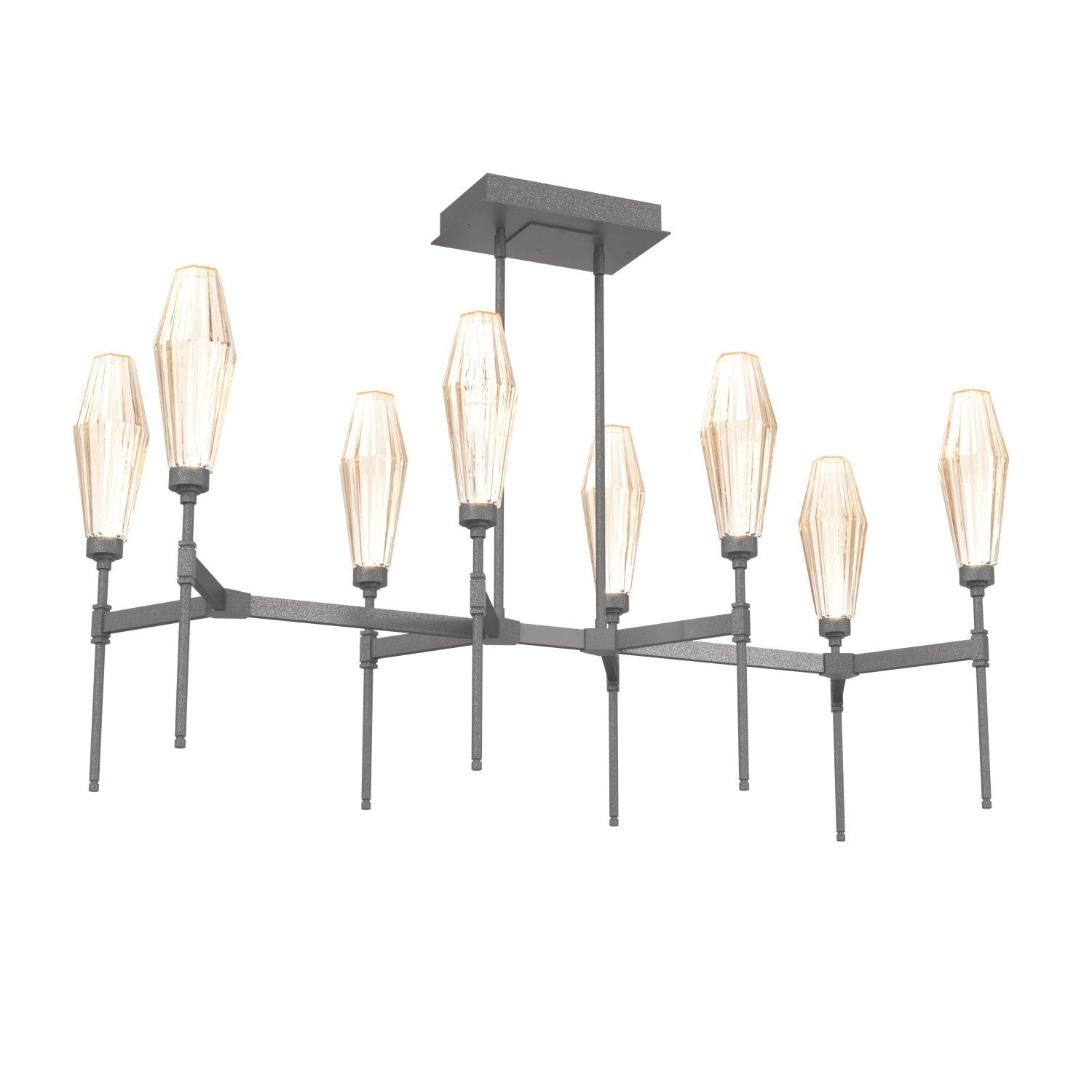 Hammerton Studio - PLB0049-48-GP-RA-001-L1 - LED Linear Suspension - Aalto - Graphite