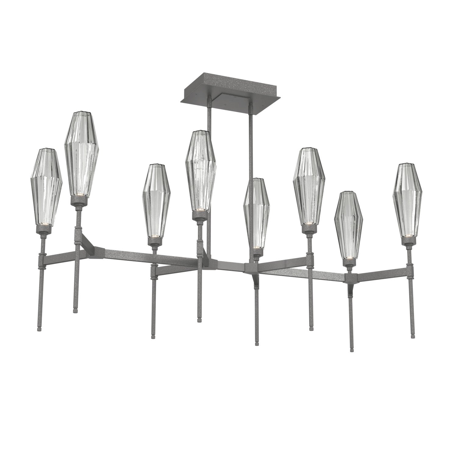 Hammerton Studio - PLB0049-48-GP-RS-001-L1 - LED Linear Suspension - Aalto - Graphite