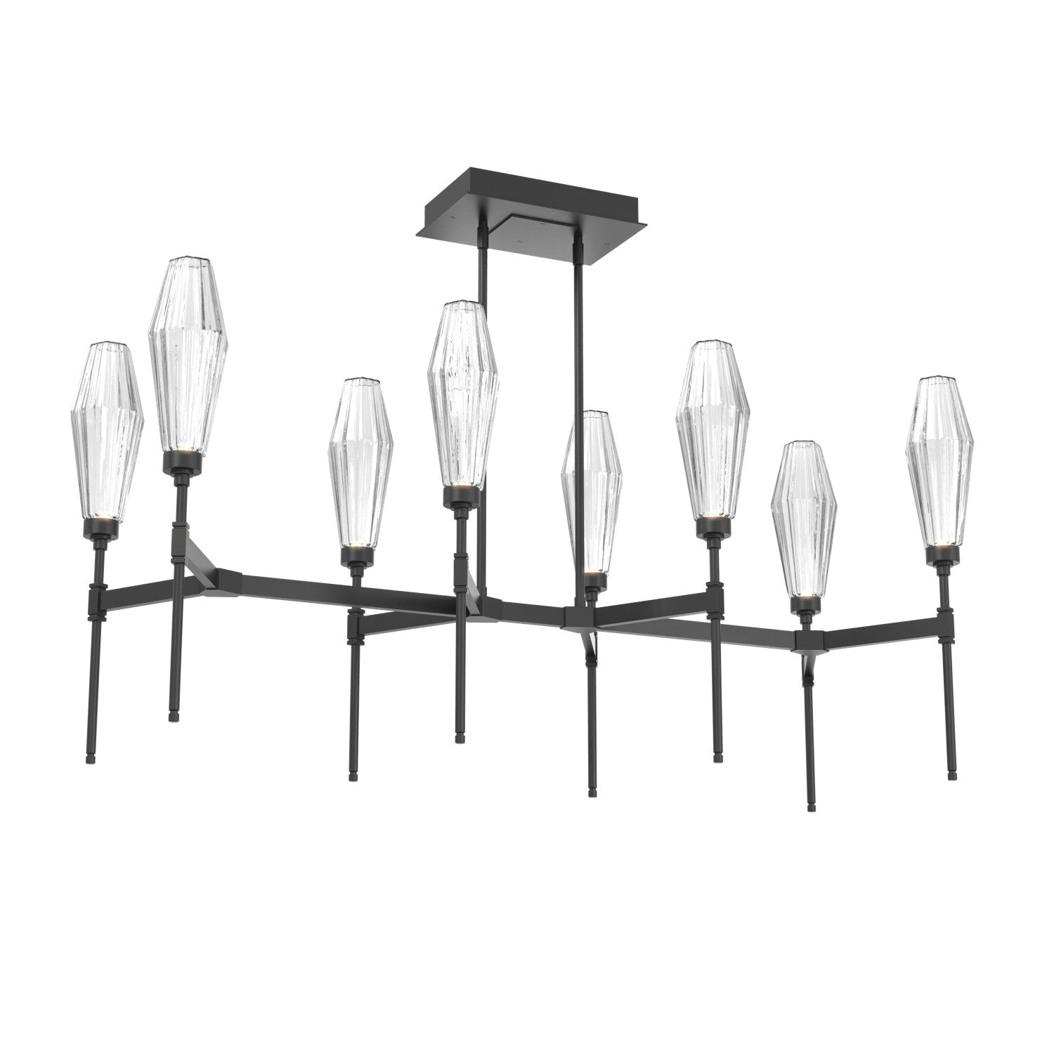 Hammerton Studio - PLB0049-48-MB-RC-001-L3 - LED Linear Suspension - Aalto - Matte Black