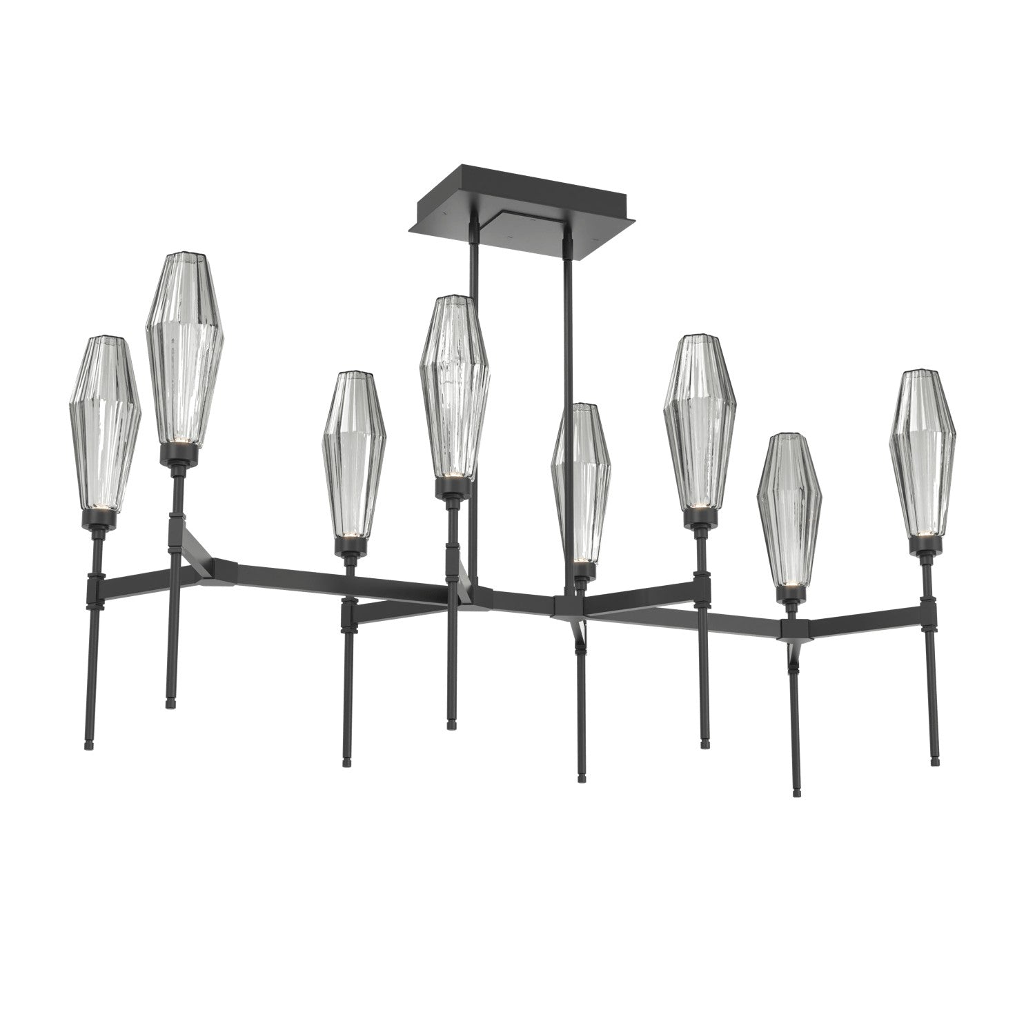 Hammerton Studio - PLB0049-48-MB-RS-001-L1 - LED Linear Suspension - Aalto - Matte Black