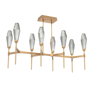 Hammerton Studio - PLB0049-48-NB-RS-001-L3 - LED Linear Suspension - Aalto - Novel Brass