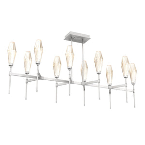 Hammerton Studio - PLB0049-67-BS-RA-001-L3 - LED Linear Suspension - Aalto - Beige Silver