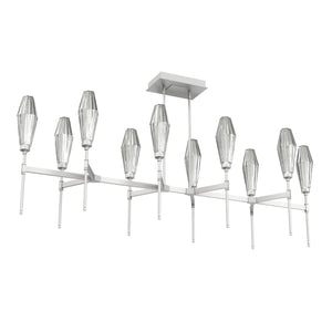 Hammerton Studio - PLB0049-67-BS-RS-001-L1 - LED Linear Suspension - Aalto - Beige Silver