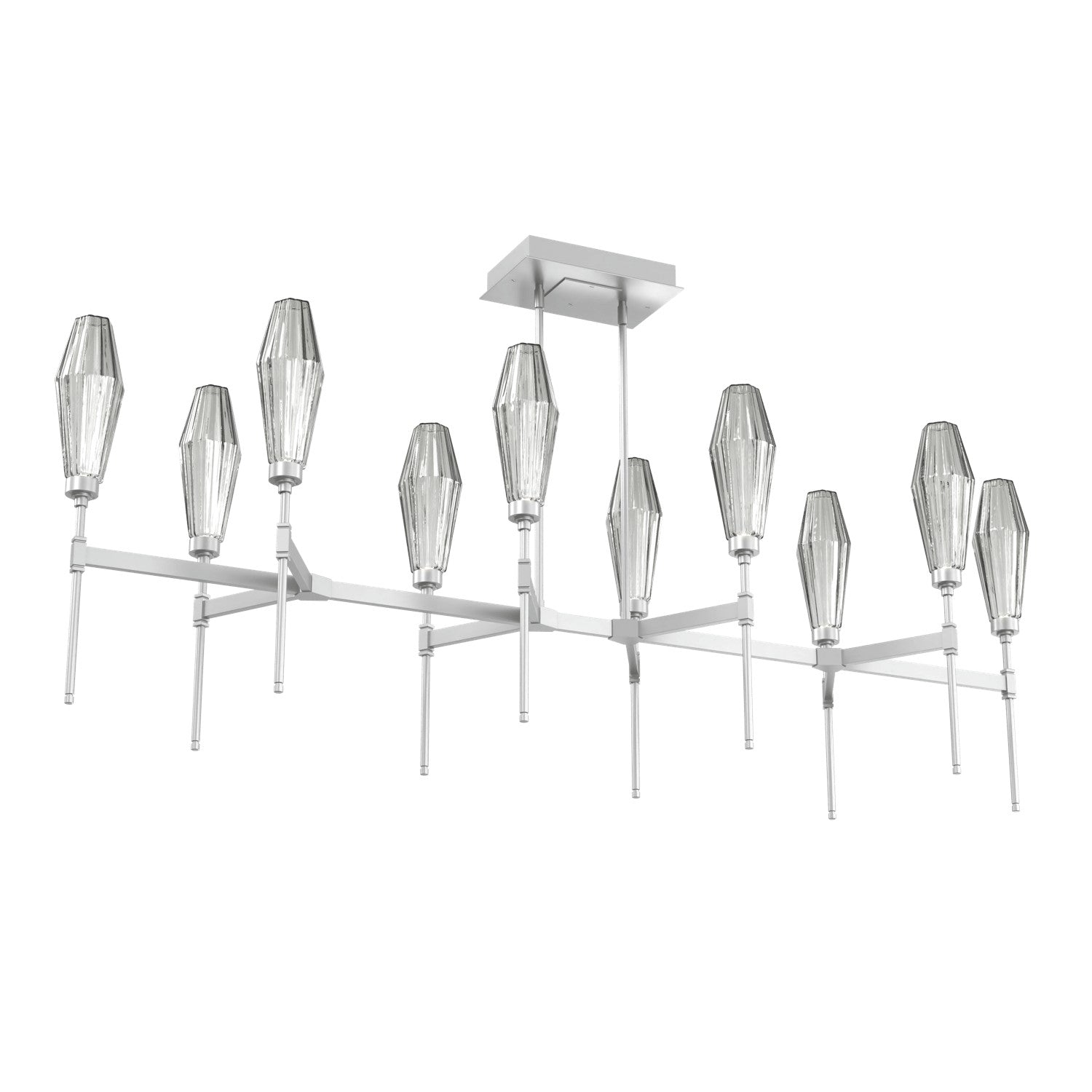 Hammerton Studio - PLB0049-67-CS-RS-001-L1 - LED Linear Suspension - Aalto - Classic Silver