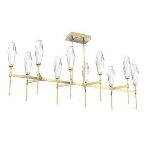 Hammerton Studio - PLB0049-67-GB-RC-001-L1 - LED Linear Suspension - Aalto - Gilded Brass