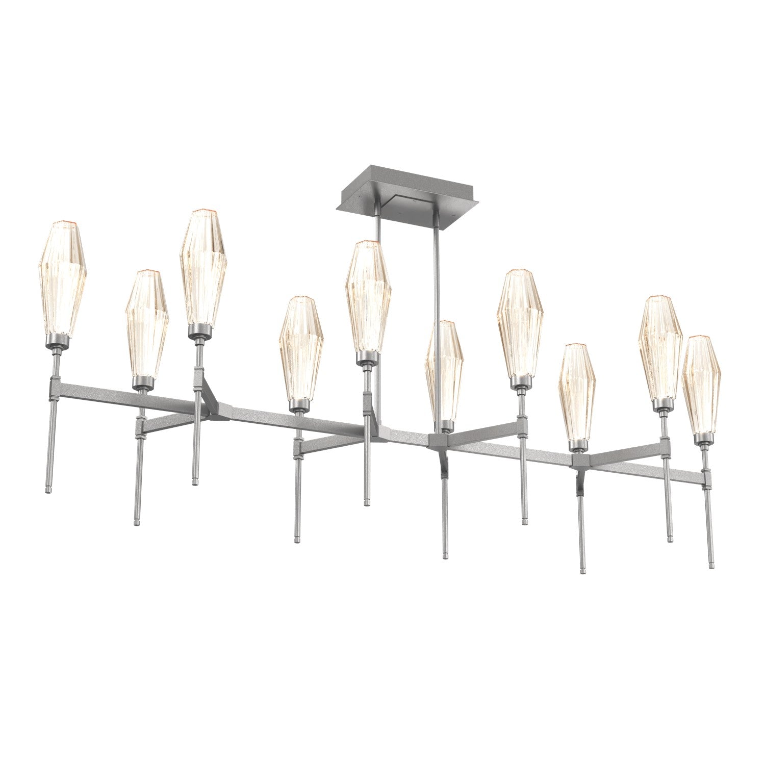 Hammerton Studio - PLB0049-67-GP-RA-001-L3 - LED Linear Suspension - Aalto - Graphite