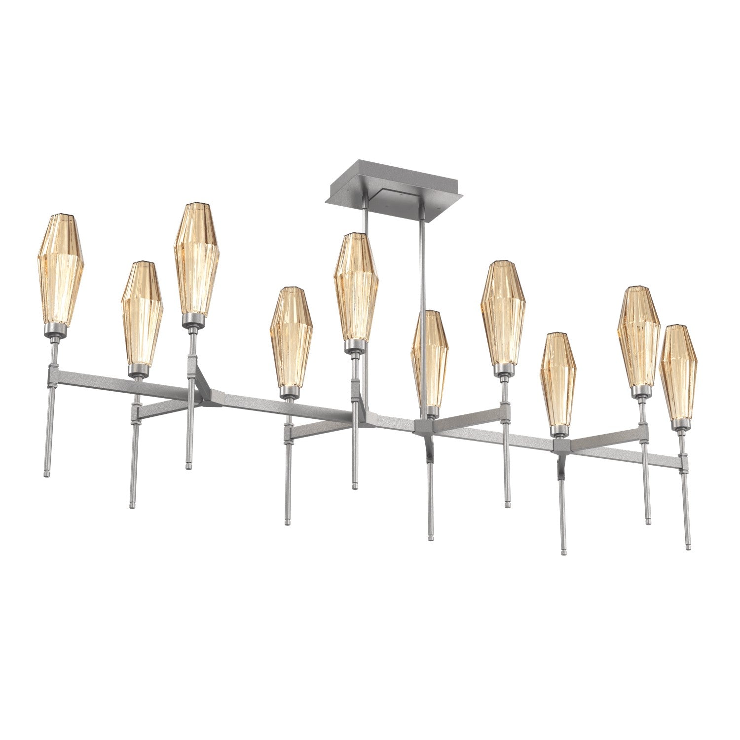 Hammerton Studio - PLB0049-67-GP-RB-001-L1 - LED Linear Suspension - Aalto - Graphite