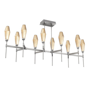 Hammerton Studio - PLB0049-67-GP-RB-001-L1 - LED Linear Suspension - Aalto - Graphite