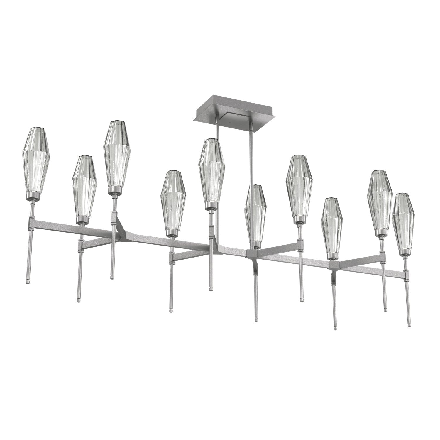 Hammerton Studio - PLB0049-67-GP-RS-001-L1 - LED Linear Suspension - Aalto - Graphite