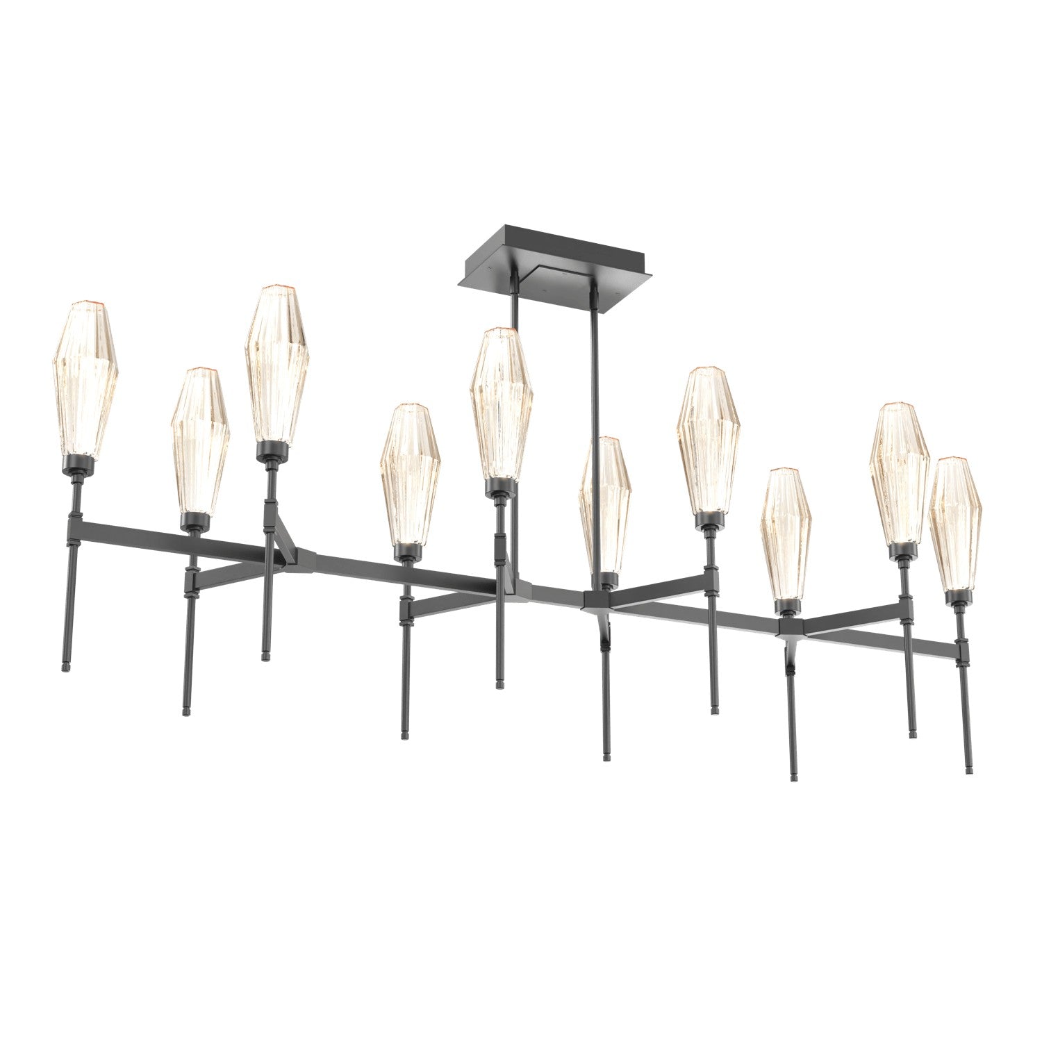 Hammerton Studio - PLB0049-67-MB-RA-001-L1 - LED Linear Suspension - Aalto - Matte Black