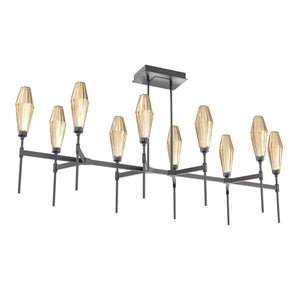 Hammerton Studio - PLB0049-67-MB-RB-001-L1 - LED Linear Suspension - Aalto - Matte Black