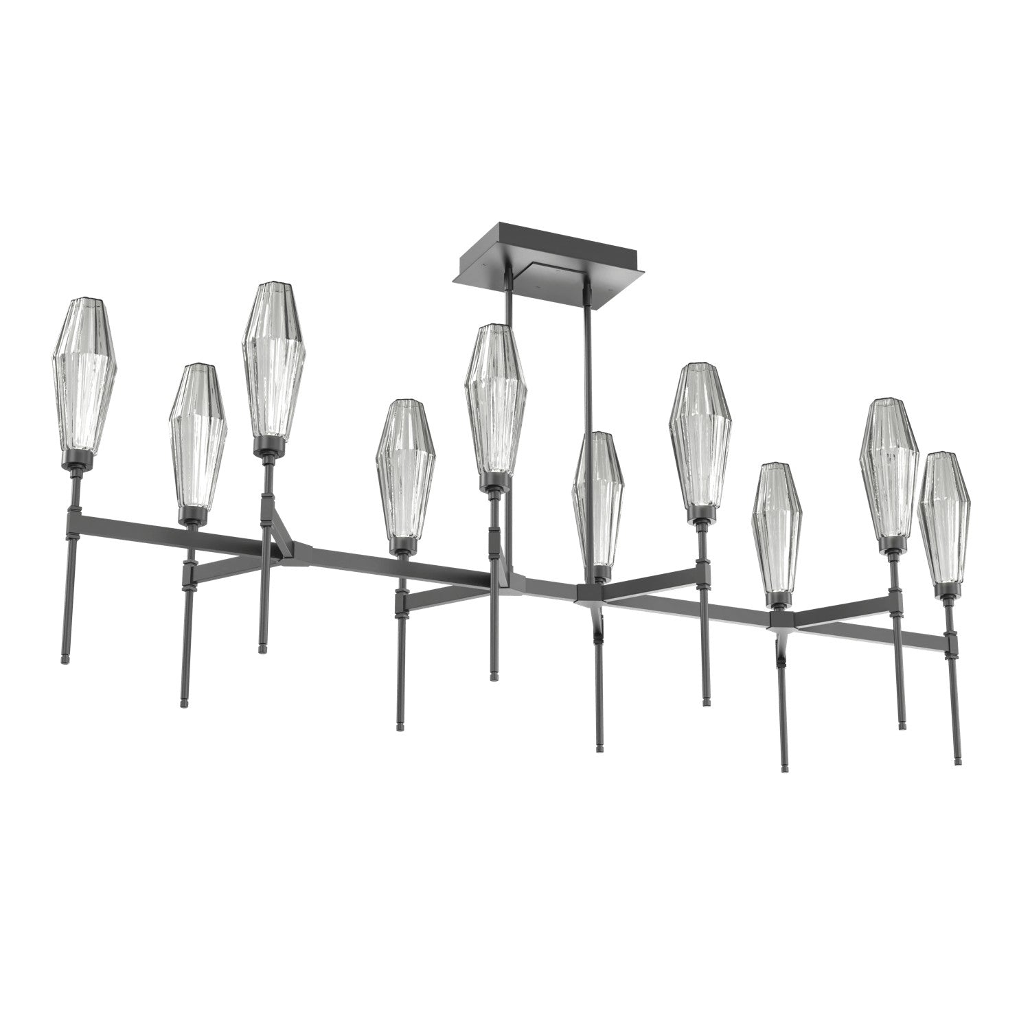 Hammerton Studio - PLB0049-67-MB-RS-001-L1 - LED Linear Suspension - Aalto - Matte Black
