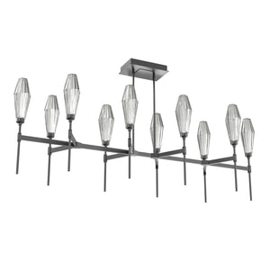 Hammerton Studio - PLB0049-67-MB-RS-001-L3 - LED Linear Suspension - Aalto - Matte Black