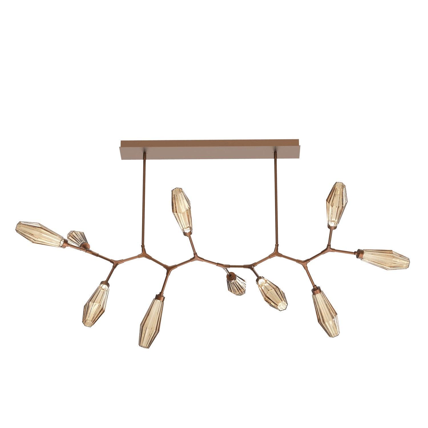 Hammerton Studio - PLB0049-BC-BB-RB-001-L3 - LED Branch - Aalto - Burnished Bronze