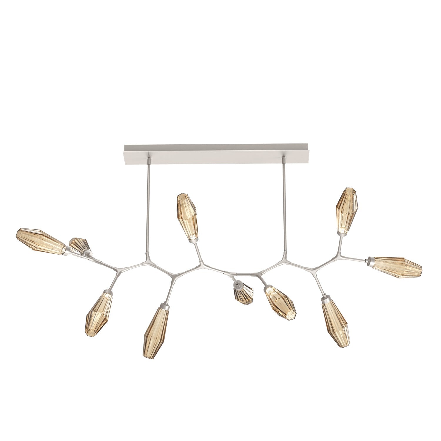 Hammerton Studio - PLB0049-BC-BS-RB-001-L3 - LED Branch - Aalto - Beige Silver
