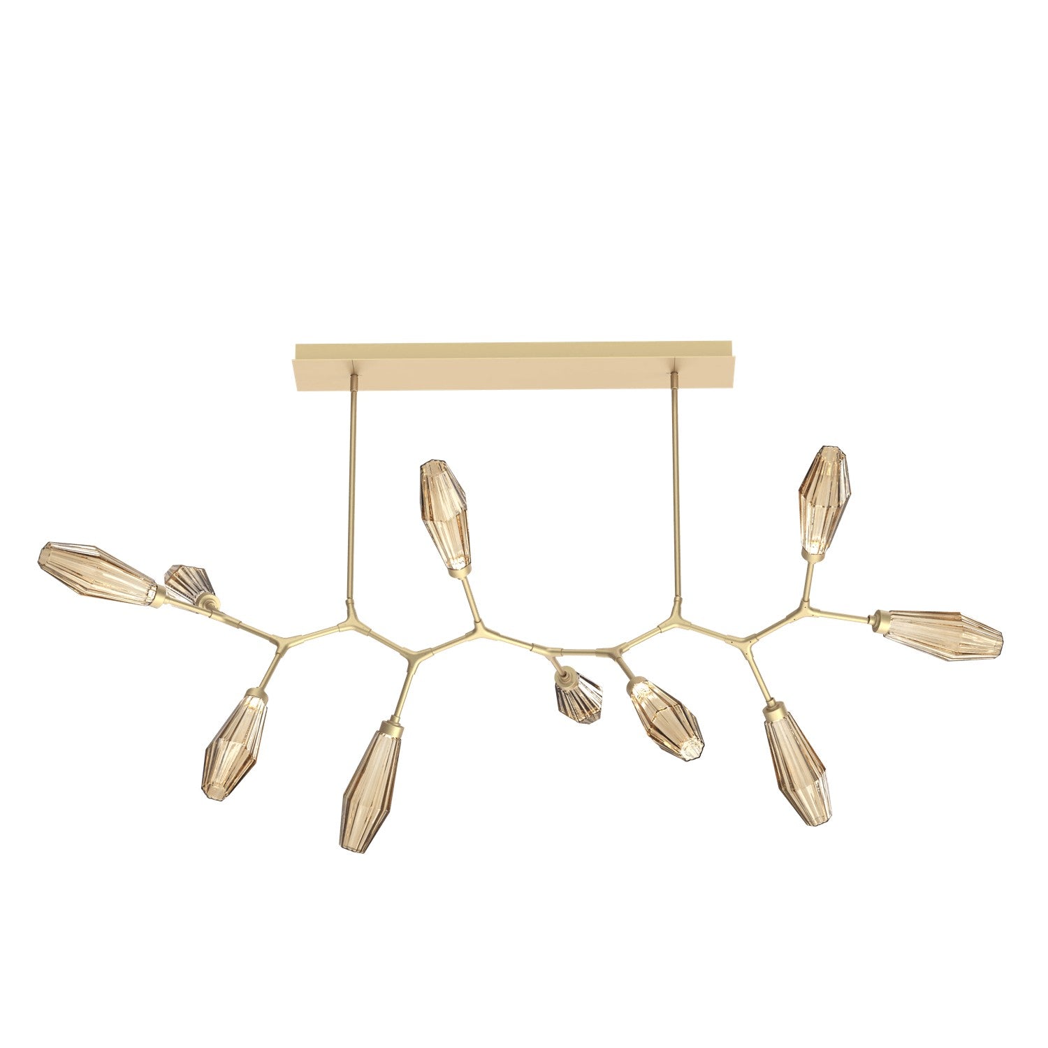 Hammerton Studio - PLB0049-BC-GB-RB-001-L1 - LED Branch - Aalto - Gilded Brass