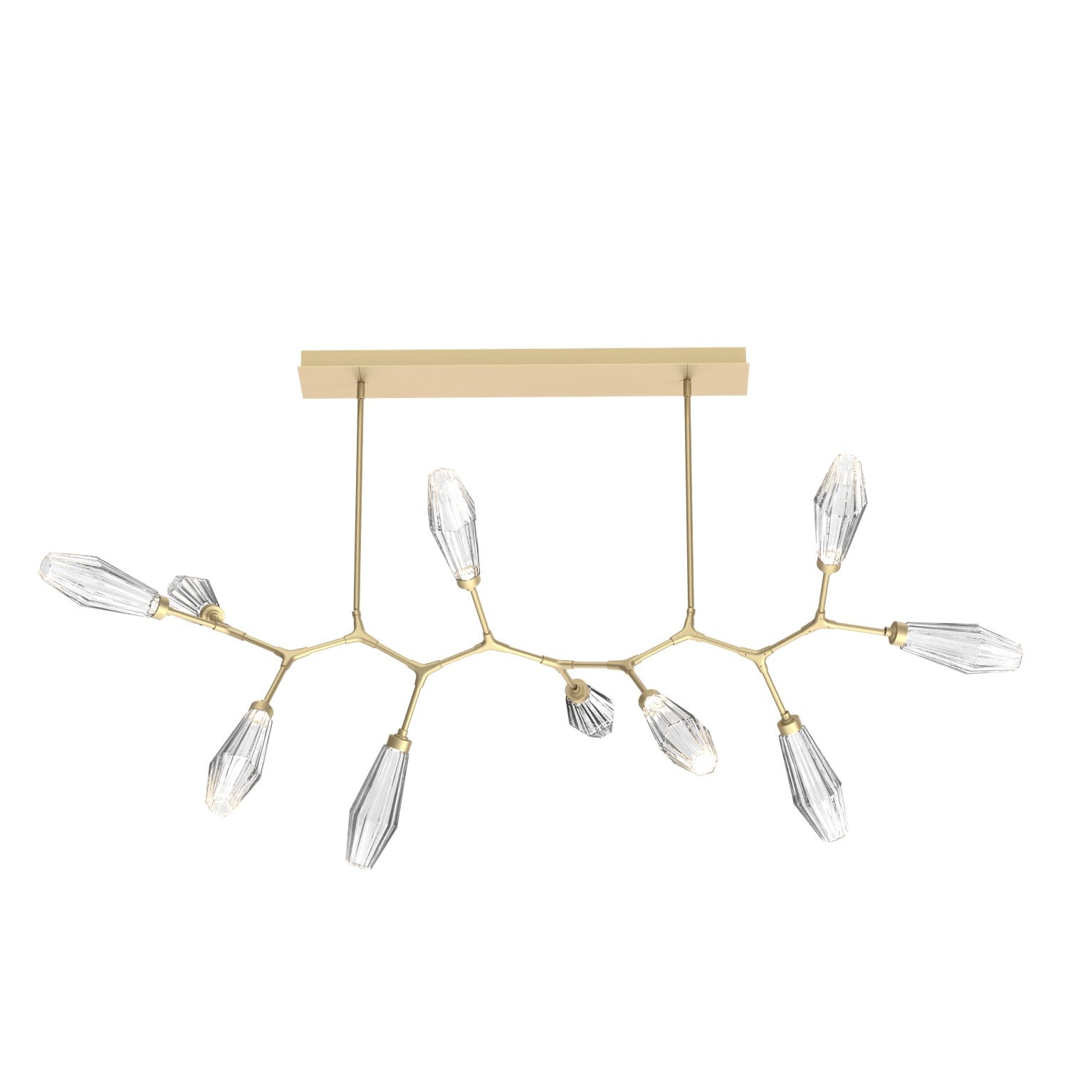 Hammerton Studio - PLB0049-BC-GB-RC-001-L3 - LED Branch - Aalto - Gilded Brass