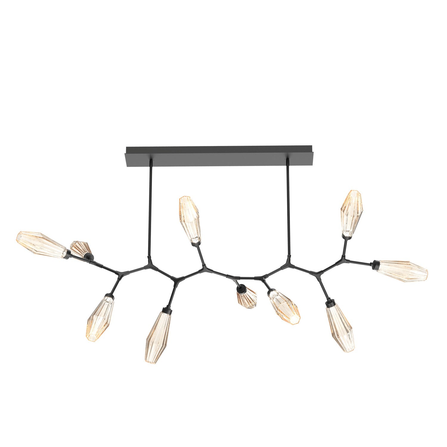 Hammerton Studio - PLB0049-BC-MB-RA-001-L3 - LED Branch - Aalto - Matte Black