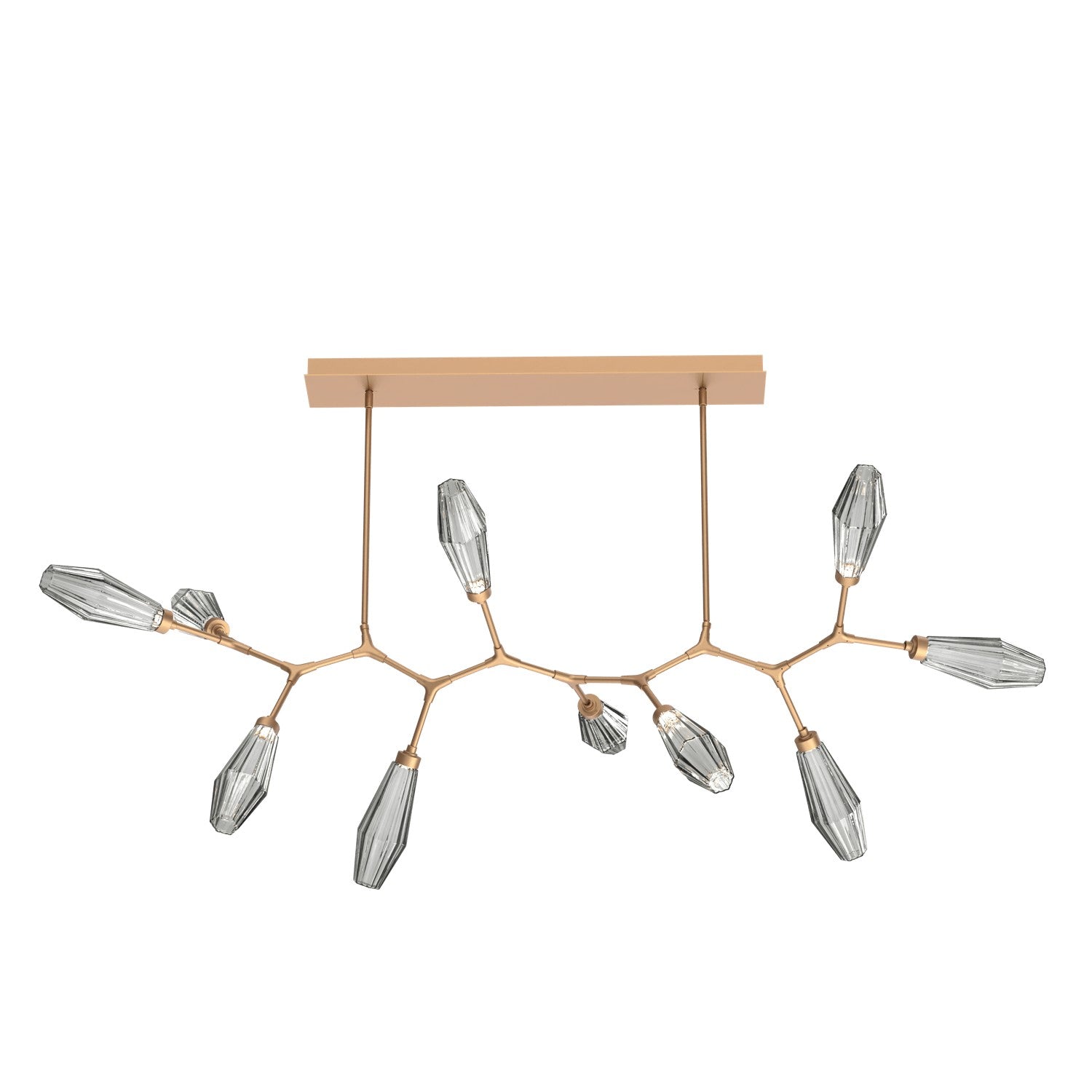 Hammerton Studio - PLB0049-BC-NB-RS-001-L1 - LED Branch - Aalto - Novel Brass