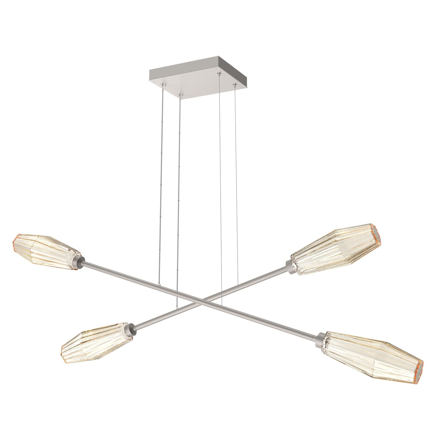 Hammerton Studio - PLB0049-M2-BS-A-CA1-L3 - LED Lantern - Aalto - Beige Silver