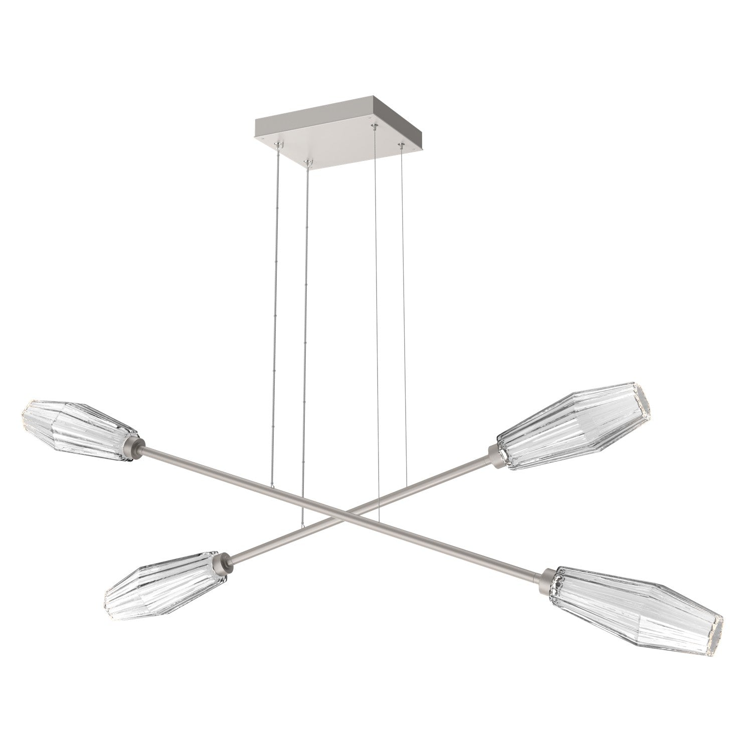 Hammerton Studio - PLB0049-M2-BS-C-CA1-L1 - LED Lantern - Aalto - Beige Silver