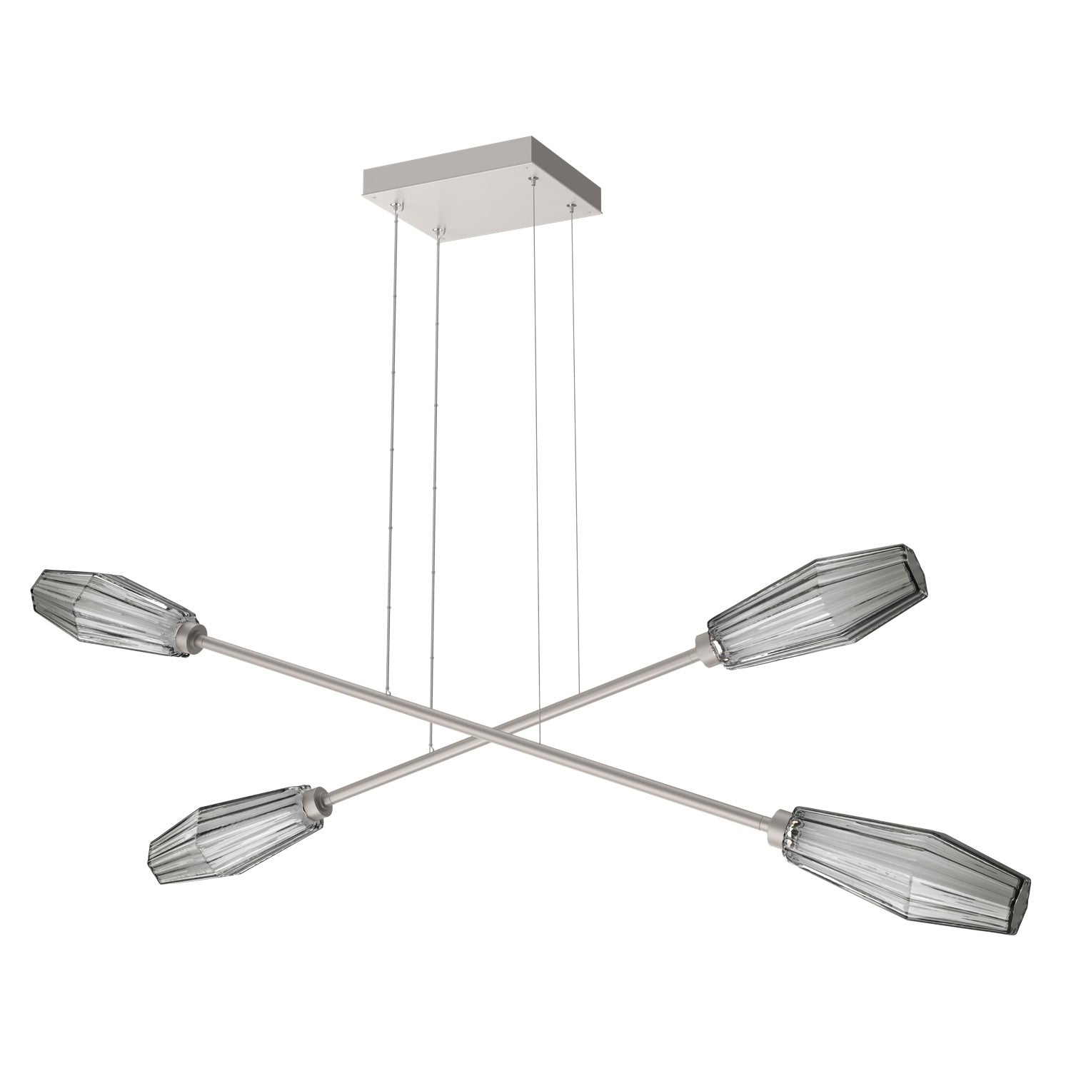 Hammerton Studio - PLB0049-M2-BS-S-CA1-L3 - LED Lantern - Aalto - Beige Silver