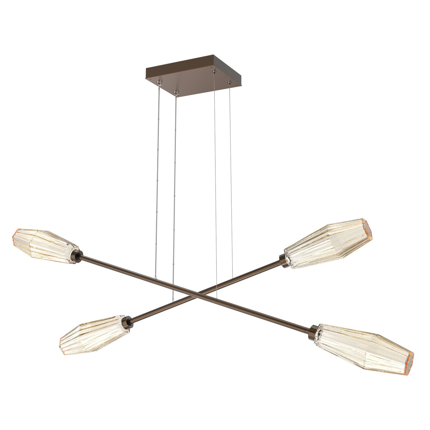 Hammerton Studio - PLB0049-M2-FB-A-CA1-L1 - LED Lantern - Aalto - Flat Bronze