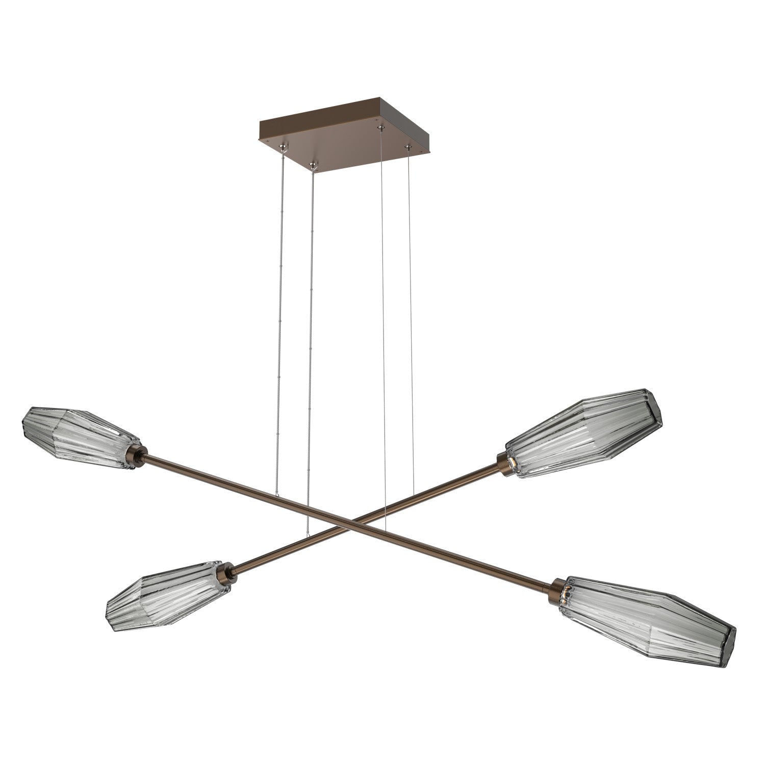 Hammerton Studio - PLB0049-M2-FB-S-CA1-L3 - LED Lantern - Aalto - Flat Bronze