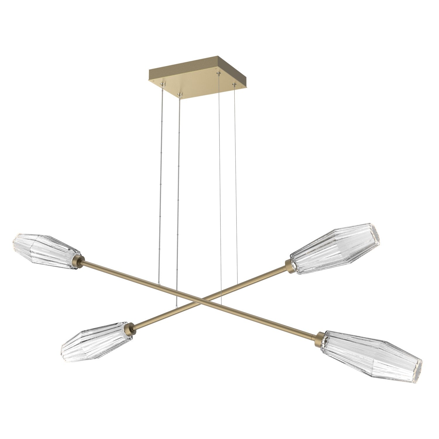 Hammerton Studio - PLB0049-M2-GB-C-CA1-L1 - LED Lantern - Aalto - Gilded Brass