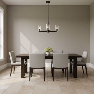 Visual Comfort Studio - 3164203C-112 - Three Light Chandelier - Fullton - Midnight Black