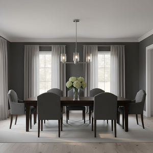 Visual Comfort Studio - 3164203C-962 - Three Light Chandelier - Fullton - Brushed Nickel
