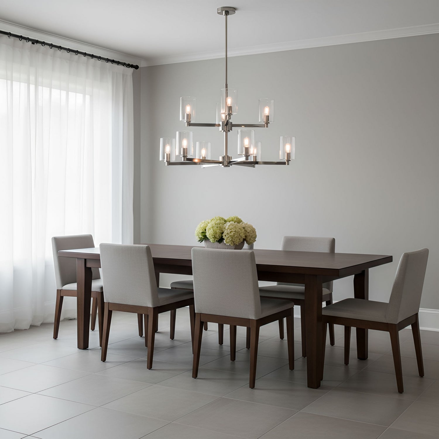 Visual Comfort Studio - 3164209C-962 - Nine Light Chandelier - Fullton - Brushed Nickel