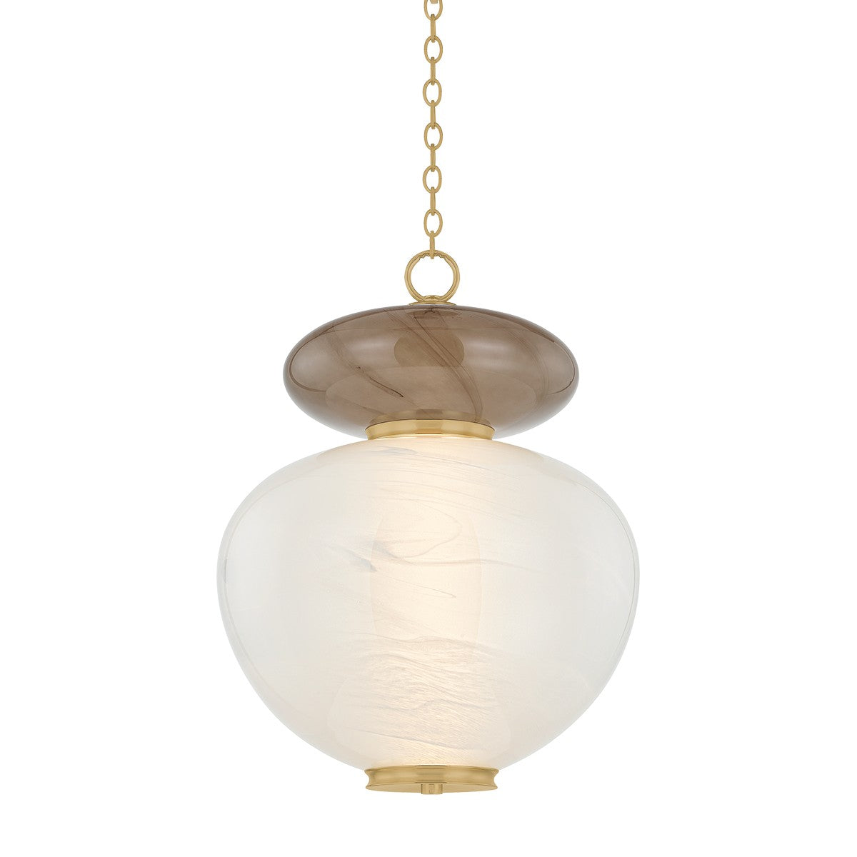 Corbett Lighting - 498-19-VB - LED Pendant - Syros - Vintage Brass