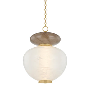 Corbett Lighting - 498-19-VB - LED Pendant - Syros - Vintage Brass