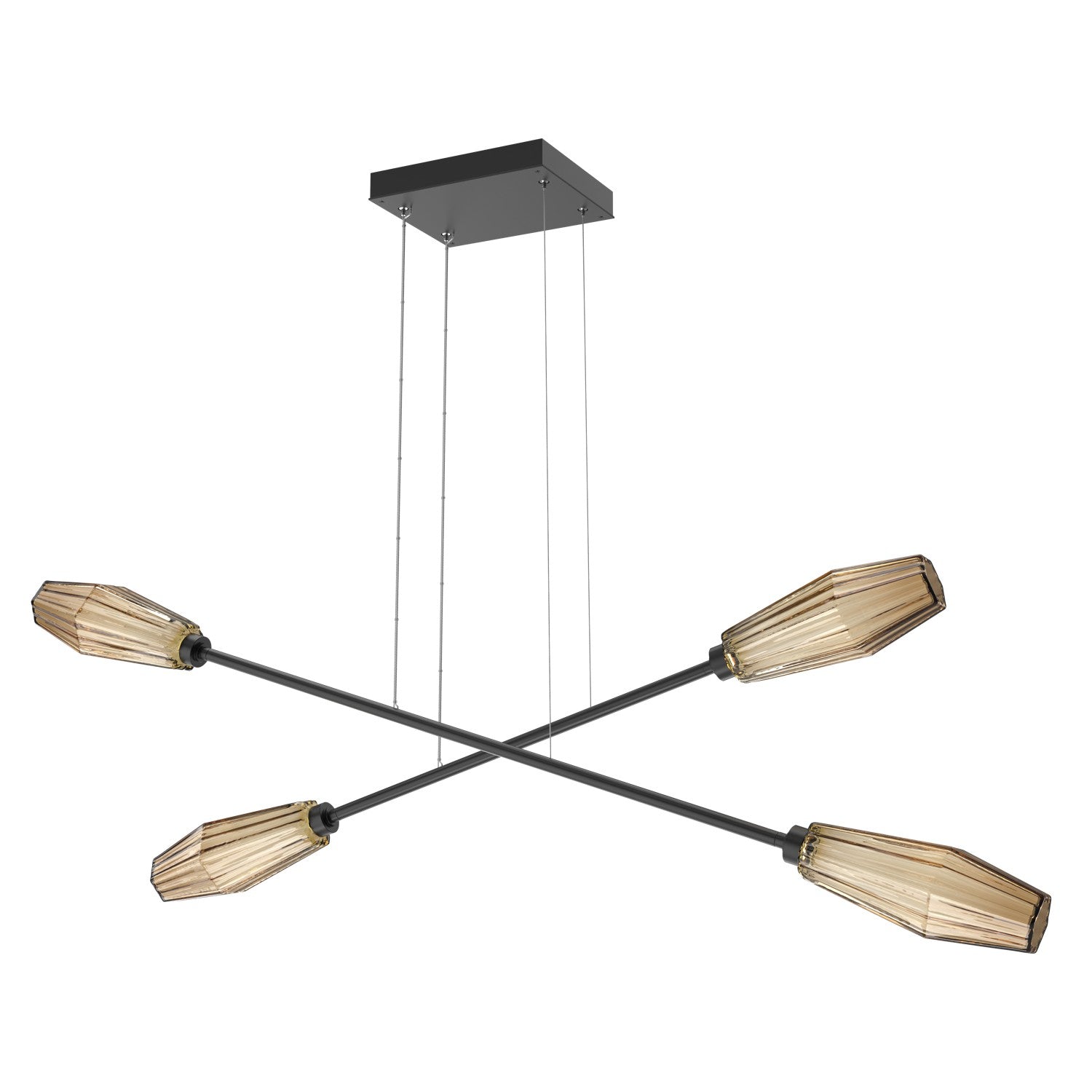 Hammerton Studio - PLB0049-M2-MB-B-CA1-L3 - LED Lantern - Aalto - Matte Black