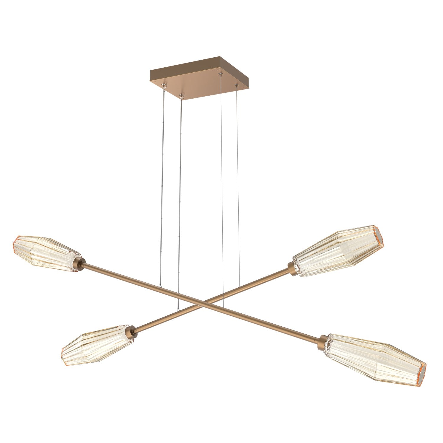 Hammerton Studio - PLB0049-M2-NB-A-CA1-L3 - LED Lantern - Aalto - Novel Brass