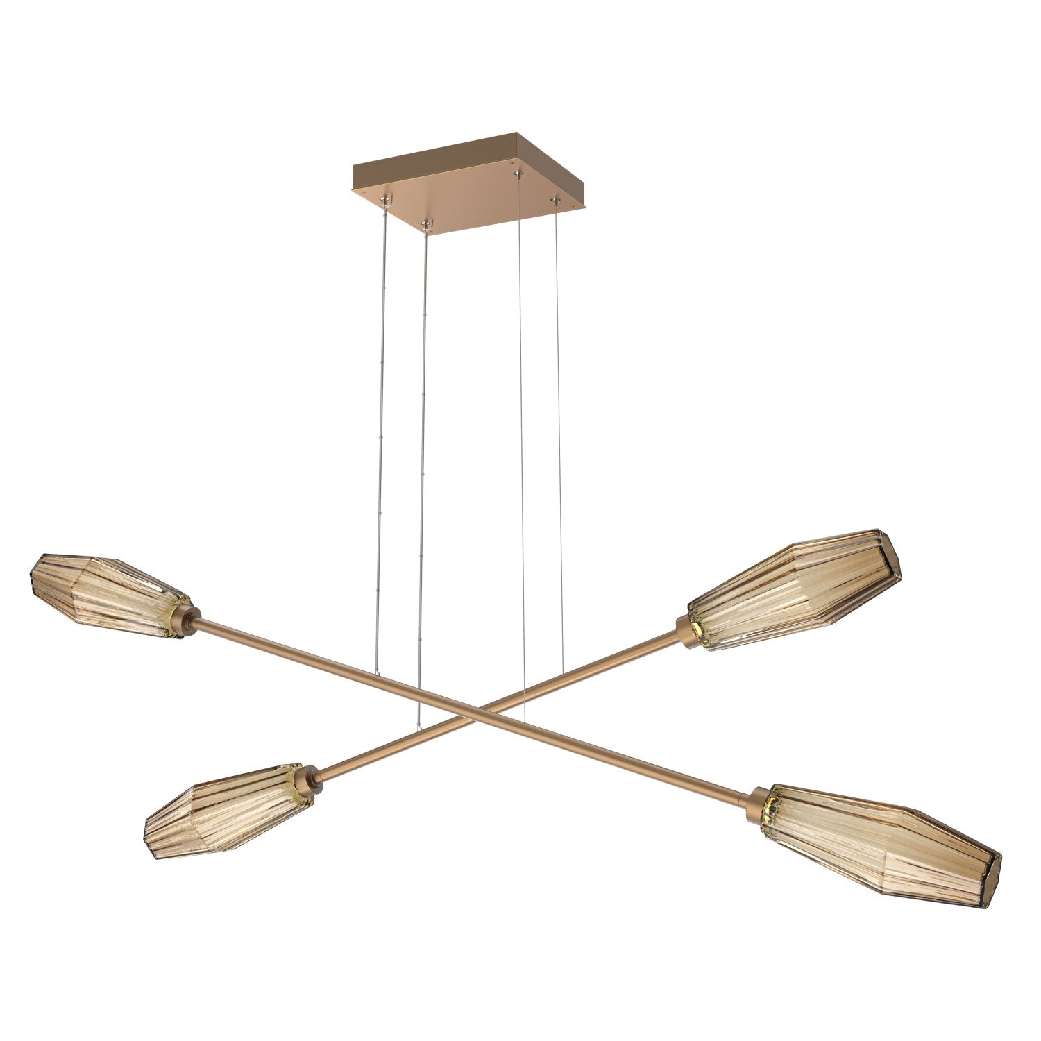 Hammerton Studio - PLB0049-M2-NB-B-CA1-L1 - LED Lantern - Aalto - Novel Brass