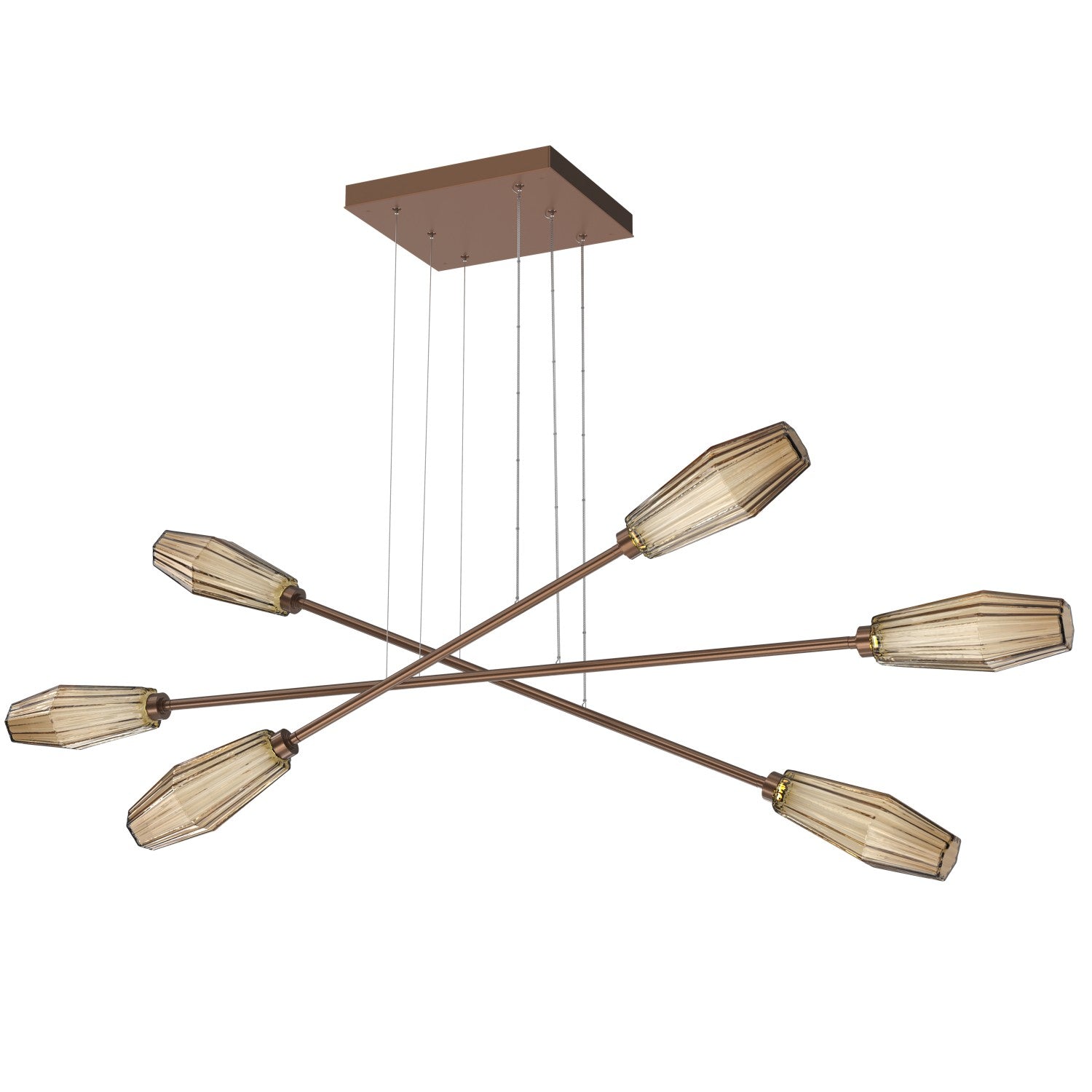 Hammerton Studio - PLB0049-M3-BB-B-CA1-L1 - LED Lantern - Aalto - Burnished Bronze