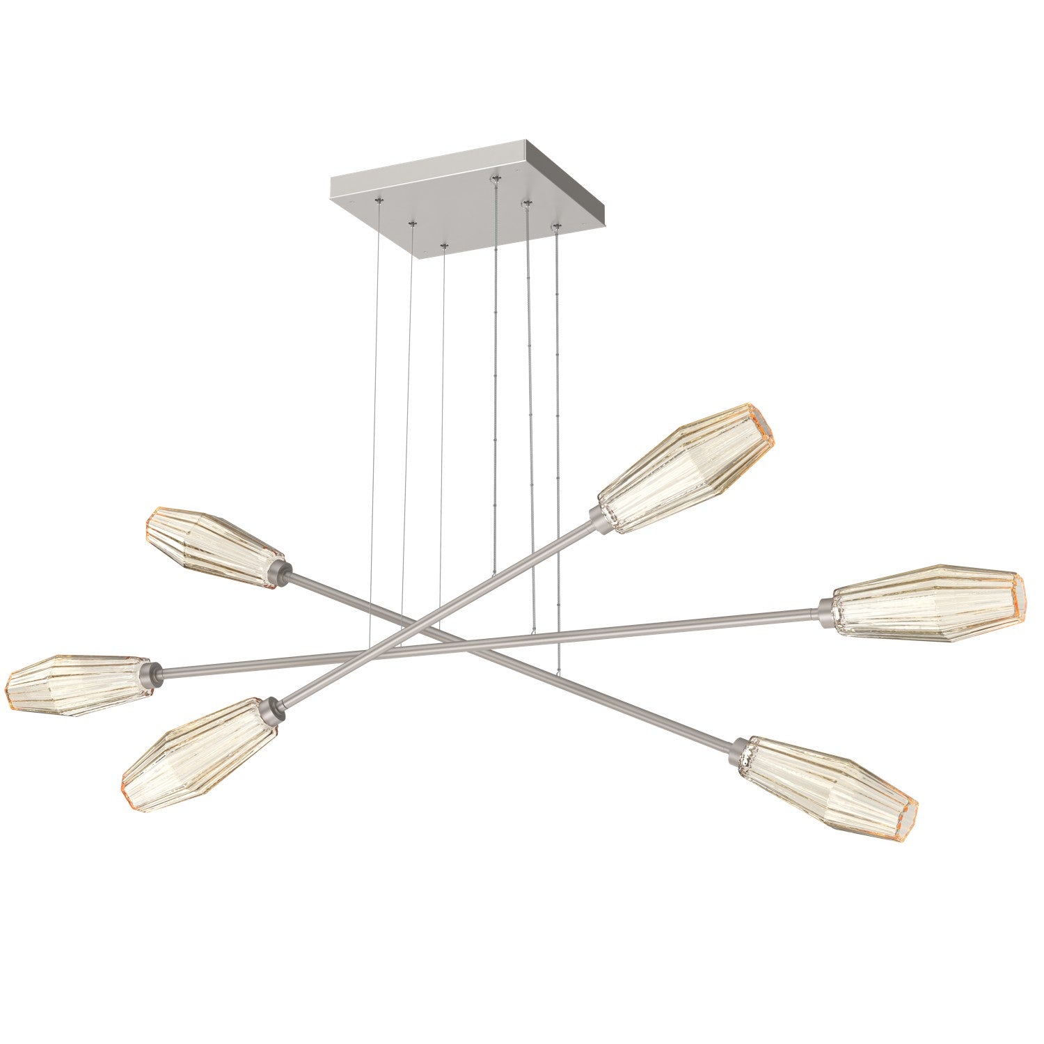 Hammerton Studio - PLB0049-M3-BS-A-CA1-L1 - LED Lantern - Aalto - Beige Silver