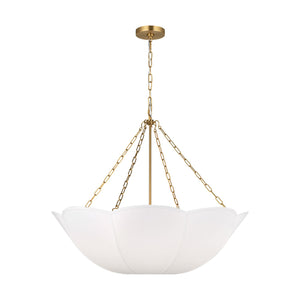 Visual Comfort Studio - AC1174BBS - Four Light Chandelier - Stassi - Burnished Brass