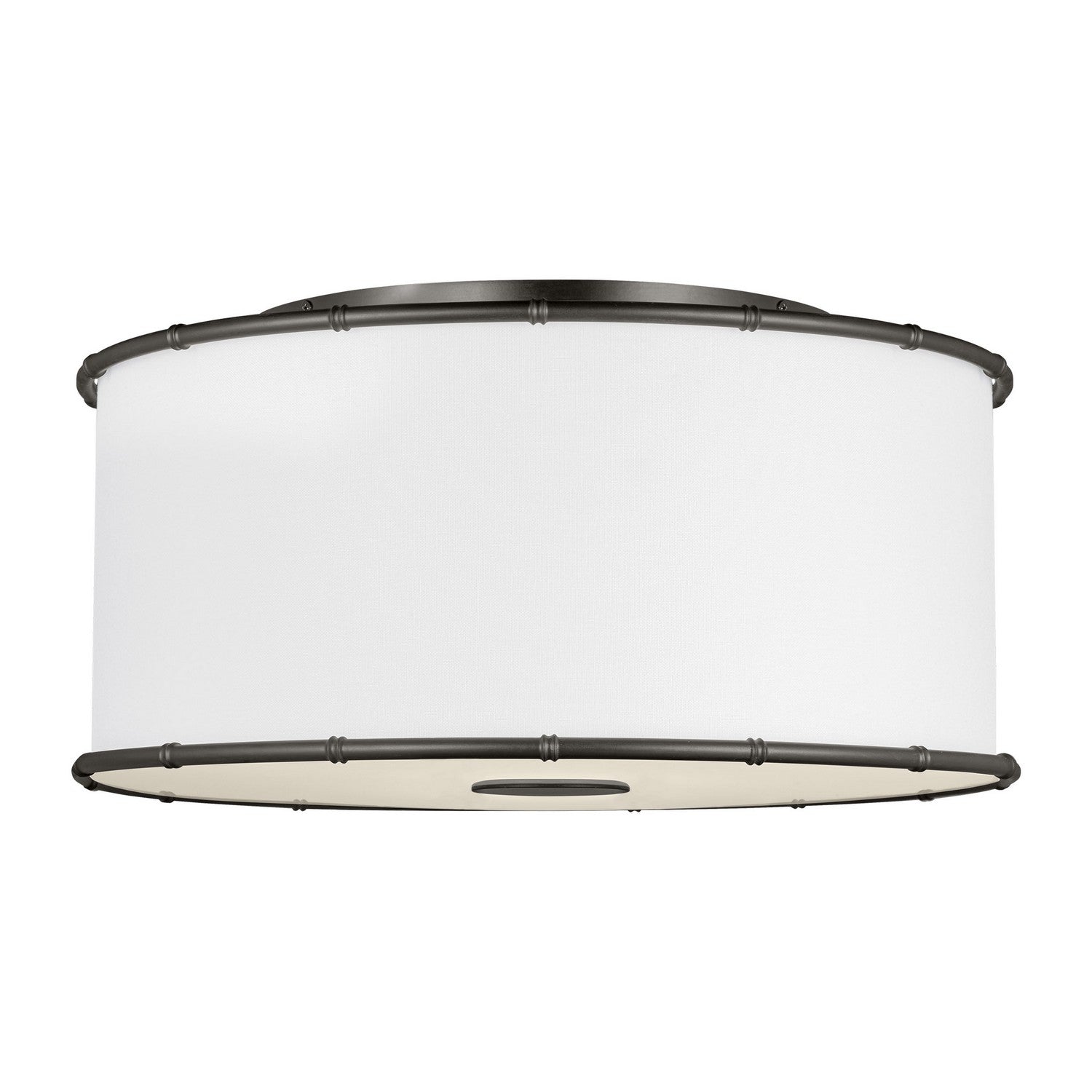 Visual Comfort Studio - AF1182AI - Two Light Flush Mount - Aldric - Aged Iron