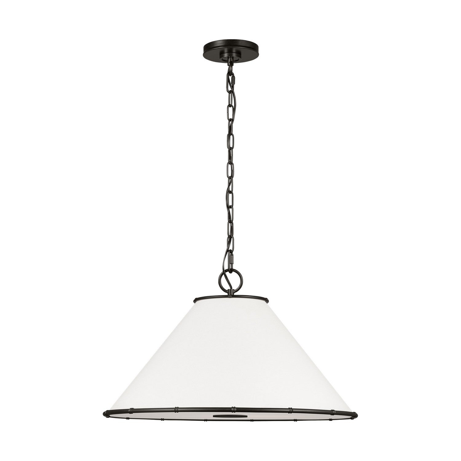 Visual Comfort Studio - AP1272AI - Two Light Pendant - Aldric - Aged Iron