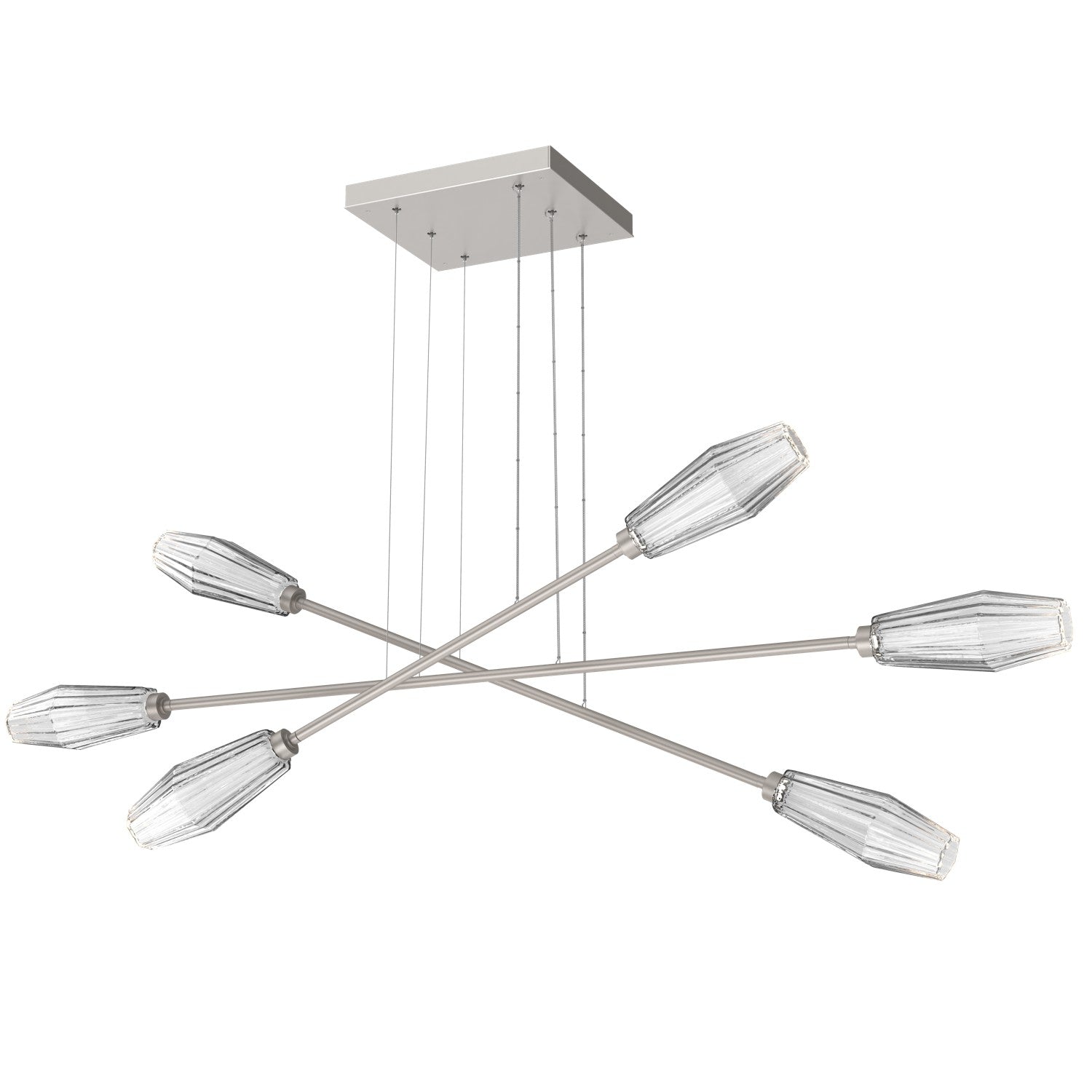 Hammerton Studio - PLB0049-M3-BS-C-CA1-L1 - LED Lantern - Aalto - Beige Silver