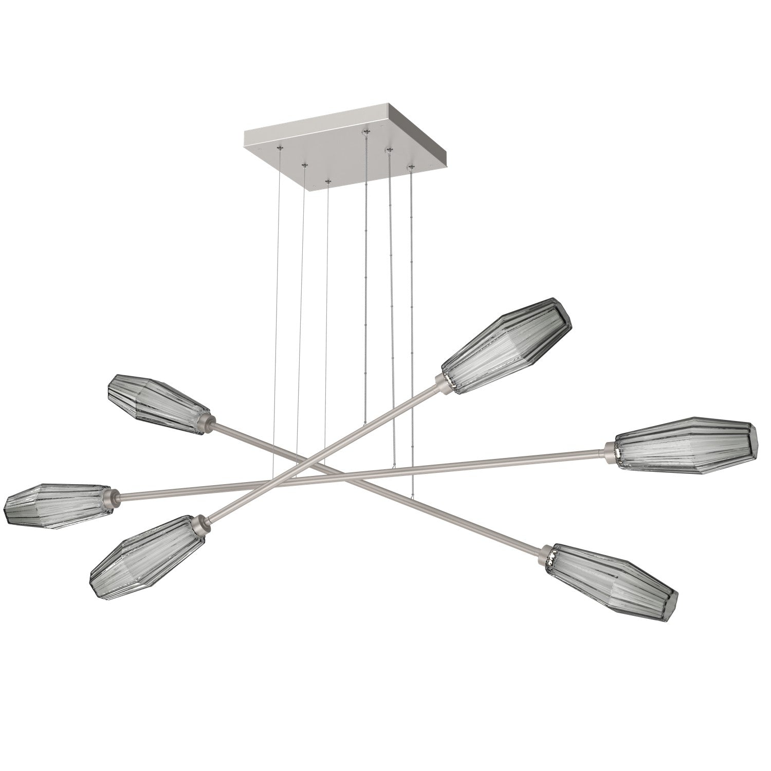 Hammerton Studio - PLB0049-M3-BS-S-CA1-L1 - LED Lantern - Aalto - Beige Silver