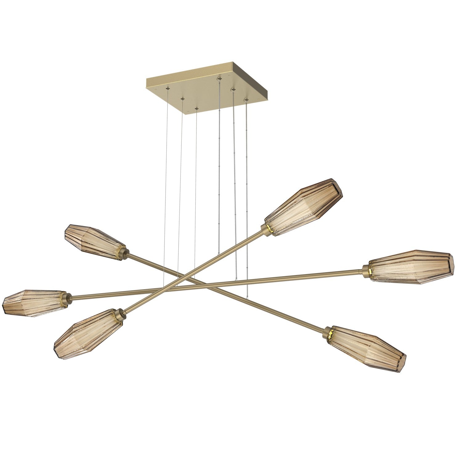 Hammerton Studio - PLB0049-M3-GB-B-CA1-L1 - LED Lantern - Aalto - Gilded Brass