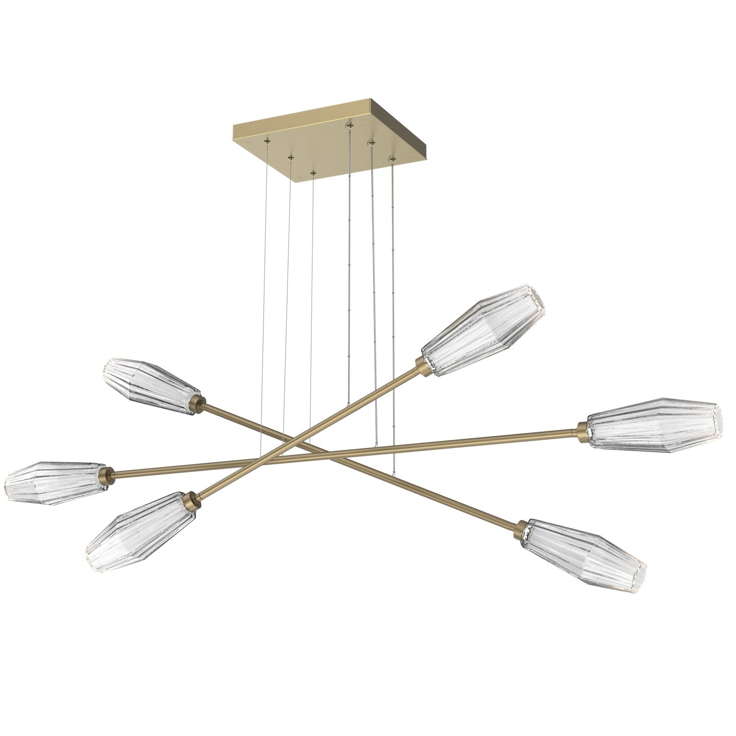 Hammerton Studio - PLB0049-M3-GB-C-CA1-L1 - LED Lantern - Aalto - Gilded Brass