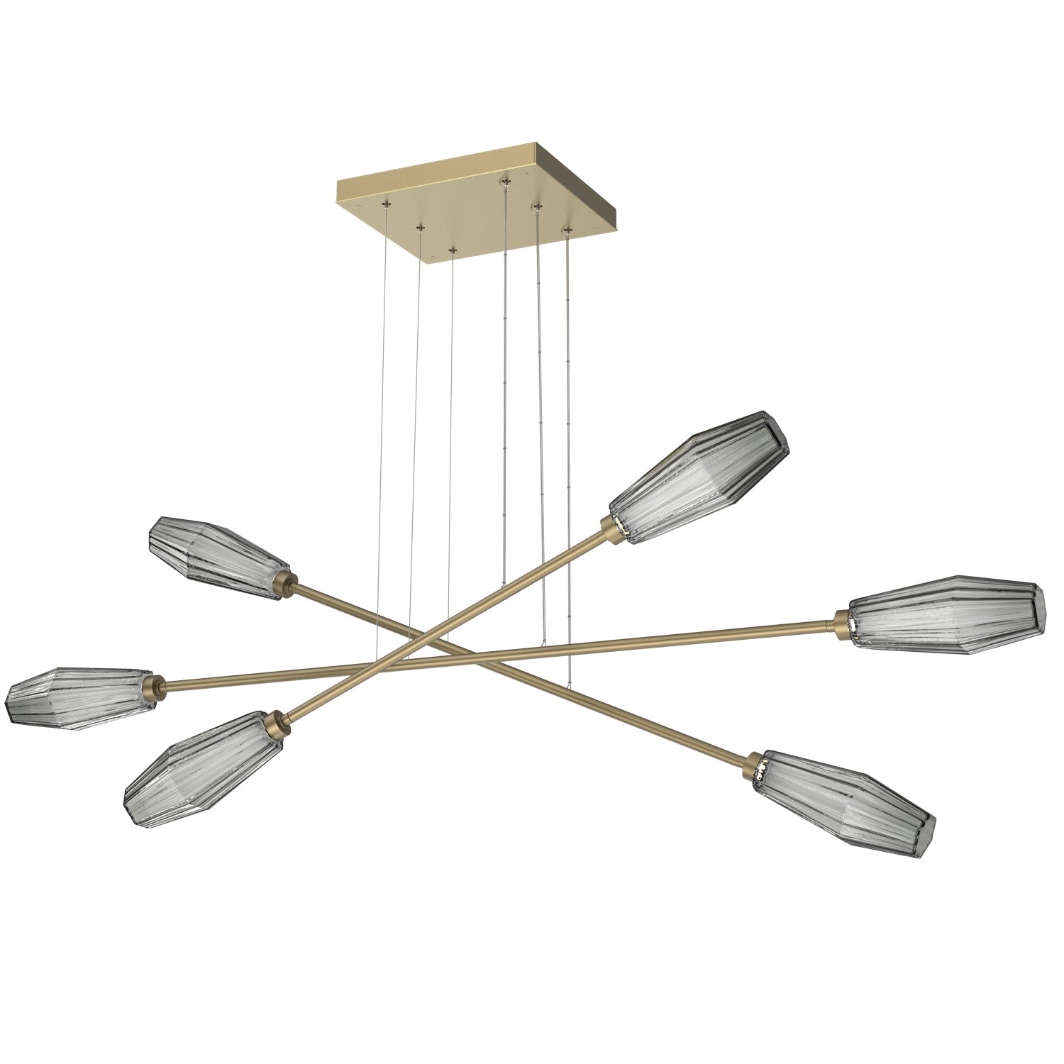 Hammerton Studio - PLB0049-M3-GB-S-CA1-L3 - LED Lantern - Aalto - Gilded Brass