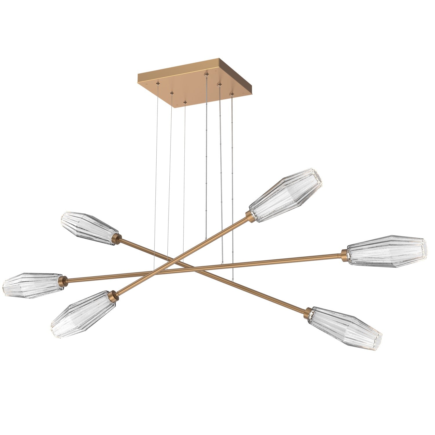 Hammerton Studio - PLB0049-M3-NB-C-CA1-L3 - LED Lantern - Aalto - Novel Brass