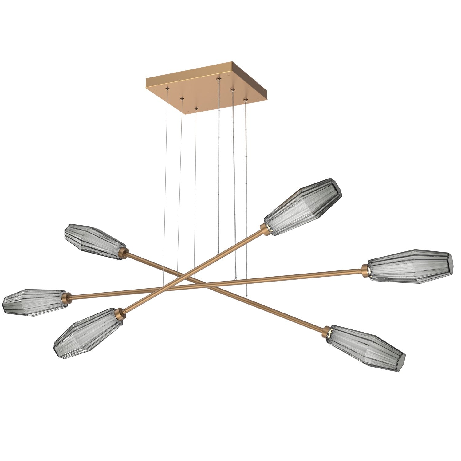 Hammerton Studio - PLB0049-M3-NB-S-CA1-L3 - LED Lantern - Aalto - Novel Brass
