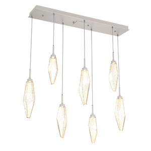 Hammerton Studio - PLB0050-07-BS-CA-C01-L1 - LED Pendant - Rock Crystal - Beige Silver